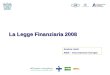Milano, 00/00/00 La Legge Finanziaria 2008 Andrea Solzi ANIE – Associazione Energia