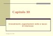 Giuseppe Celi 2005 Capitolo 10 Investimenti, esportazioni nette e tasso di interesse