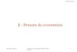 Introduzione 2 Davide VannoniIstituzioni di economia 2002-2003, corso C 1 2 - Pensare da economista