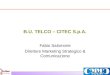 B.U. TELCO – CITEC S.p.A. Fabio Salomone Direttore Marketing Strategico & Comunicazione