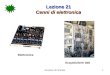 Rivelatori di Particelle1 Lezione 21 Cenni di elettronica Elettronica Acquisizione dati