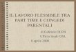 IL LAVORO FLESSIBILE TRA PART TIME E CONGEDI PARENTALI di Gabriele OLINI Ufficio Studi CISL 6 aprile 2000
