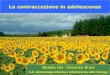 La contraccezione in adolescenza Metella Dei, Vincenza Bruni U.O. Ginecologia Infanzia e Adolescenza AOU Careggi