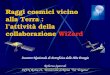 Raggi cosmici vicino alla Terra : lattività della collaborazione WiZard Incontro Nazionale di Astrofisica delle Alte Energie Roberta Sparvoli INFN Roma