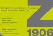 Strategie di internazionalizzazione di unimpresa: chimico-farmaceutica: Zambon S.p.A. Giovanni Gurrieri Zambon S.p.A. Direttore dello stabilimento farmaceutico