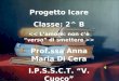 Progetto Icare Classe: 2^ B > Prof.ssa Anna Maria Di Cera I.P.S.S.C.T. V. Cuoco Campobasso