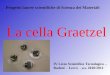 Progetto lauree scientifiche di Scienza dei Materiali IV Liceo Scientifico Tecnologico – Badoni - Lecco - a.s. 2010/2011 La cella Graetzel