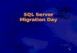 1 SQL Server Migration Day. 2 Scegliere Sino ad oggi chi doveva valutare, per scegliere, un database aziendale, operava questa scelta basandosi principalmente