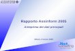 Rapporto Assinform 2005 8 marzo 2005 – Slide 0 Rapporto Assinform 2005 Anteprima dei dati principali Milano, 8 marzo 2005