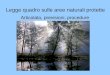 Legge quadro sulle aree naturali protette Articolato, previsioni, procedure