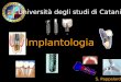 Università degli studi di Catania Implantologia S. Pappalardo