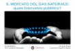 IL MERCATO DEL GAS NATURALE: quale intervento pubblico? Ferrante Giulia Lamonica Angelica Grazia AA 2013/2014 Prof. Catalano Giuseppe