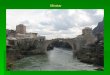 Mostar. Mostar La città di Mostar presenta una divisione non solo topografica, in quanto il fiume che lattraversa la separa in due parti, ma anche etnica: