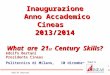 Adolfo Bertani Presidente Cineas Politecnico di Milano, 10 dicembre 2013 Inaugurazione Anno Accademico Cineas Anno Accademico Cineas2013/2014 What are