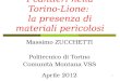 1 I cantieri nella Torino-Lione: la presenza di materiali pericolosi Massimo ZUCCHETTI Politecnico di Torino Comunità Montana VSS Aprile 2012