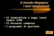 Il mondo Megapos: i suoi componenti Il terminalino a raggi laser Symbol 3100 Il Personal computer I programmi di gestione