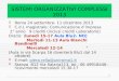1 SISTEMI ORGANIZZATIVI COMPLESSI 2013  Roma 24 settembre- 11 dicembre 2013  C.d.L magistrale: Comunicazione d’impresa 2° anno 9 crediti (inclusi crediti