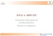 D.D.G. n. 3609/12S Procedure Operative di rendicontazione Vincoli e condizioni