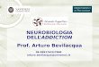 06 49917624/7868 arturo.bevilacqua@uniroma1.it NEUROBIOLOGIA DELL’ADDICTION Prof. Arturo Bevilacqua