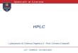 HPLC Laboratorio di Chimica Organica 2 - Prof. Cristina Cimarelli L27 - CHIMICA - AA 2014-2015