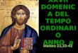XXVII DOMENICA DEL TEMPO ORDINARIO ANNO a Matteo 21,33-43