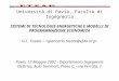 Università di Pavia, Facoltà di Ingegneria SISTEMI DI TECNOLOGIE ENERGETICHE E MODELLI DI PROGRAMMAZIONE ECONOMICA G.C. Tosato – Pavia, 13 Maggio 2002
