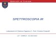 SPETTROSCOPIA IR Laboratorio di Chimica Organica 2 - Prof. Cristina Cimarelli L27 - CHIMICA - AA 2014-2015