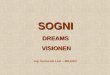 SOGNI DREAMS VISIONEN Ing. Ferruccio Levi – MILANO