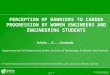 ICWES15 - Perception of Barriers to Career Progression by Women Engineers and Engineering Students. Presented by Dr Achela K Fernando, Unitec Institute of Technology, New Zealand