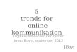 5 trends for online kommunikation