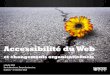 Accessibilite du Web et changements organisationnels (a11yQc 2013)