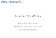 Apache CloudStack AlpesJUG