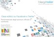 Le performance delle case editrici italiane su Facebook e Twitter (2013)