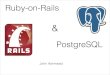 Ruby on Rails & PostgreSQL - v2
