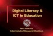 Digital Literacy and ICT in Education