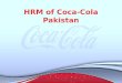 HRM process of coca cola beverages of pakistan ltd