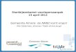 Startbijeenkomst voorlopersaanpak 23 april 2012 Gemeente Almere: de AWBZ komt eraan! Atie Gelderloos, directeur Triade divisie Jeugd