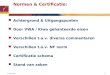 © Kiwa 2005 1 Normen & Certificatie:  Achtergrond & Uitgangspunten  Door VWA / Kiwa gehanteerde eisen  Verschillen t.a.v. diverse commentaren  Verschillen