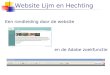 Website Lijm en Hechting Een rondleiding door de website en de Adobe zoekfunctie
