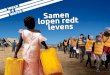 Samen lopen redt levens! Sponsorloop: 6 km | 12 km | 22 km Zaterdag 22 maart op het Kootwijkerzand Ook voor hardlopers!