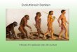 Evolutionair Denken Inhoud en opbouw van de cursus