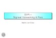 SVR = Signaal Verwerking & Ruis Martin van Exter