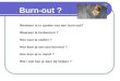 Burn-out ? Wanneer is er sprake van een burn-out? Waaraan te herkennen ? Hoe vast te stellen ? Hoe kom je aan een burnout ? Hoe kom je er vanaf ? Wie