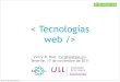 Tecnologías web + Python