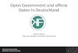 Open Government und offenen Daten in Deutschland