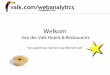 Webanalytics- Van der Valk workshop
