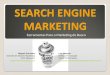 Ferramentas de informação e Métricas para Search Engine Marketing e estratégias para buscadores