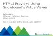 Alfresco Summit 2013 - Ignite Talk - HTML5 Previews Using Snowbound's VirtualViewer