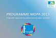 Programme MOPA 2013