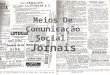 Meios de Comunicação: Jornal